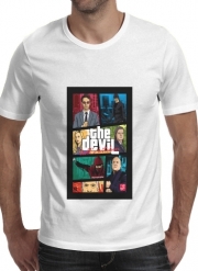 T-Shirt Manche courte cold rond Mashup GTA The Devil