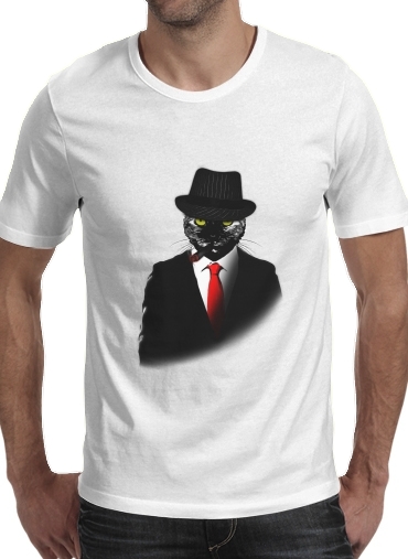 T-Shirt Manche courte cold rond Mobster Cat