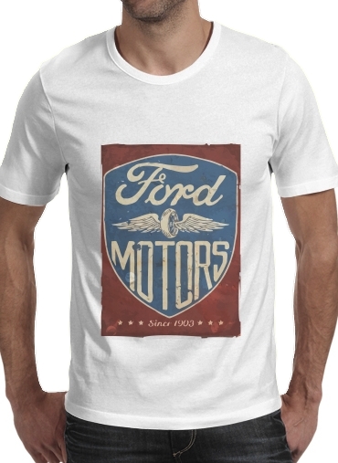 T-Shirt Manche courte cold rond Motors vintage
