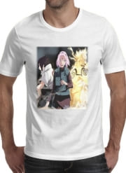 T-Shirt Manche courte cold rond Naruto Sakura Sasuke Team7