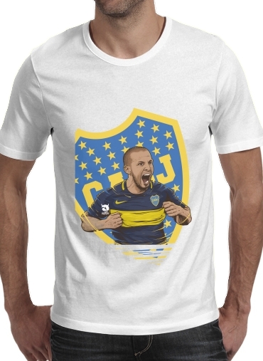 T-Shirt Manche courte cold rond Pipa Boca Benedetto Juniors 