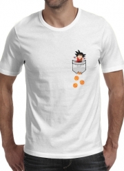 T-Shirt Manche courte cold rond Pocket Collection: Goku Dragon Balls