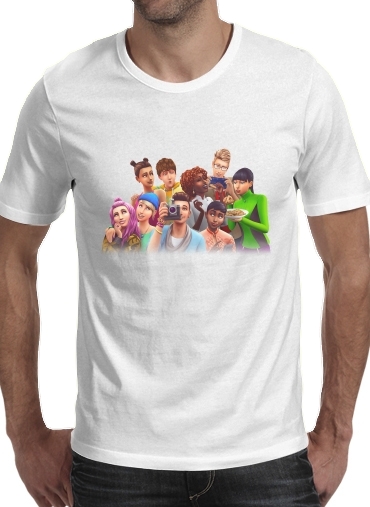 T-Shirt Manche courte cold rond Sims 4