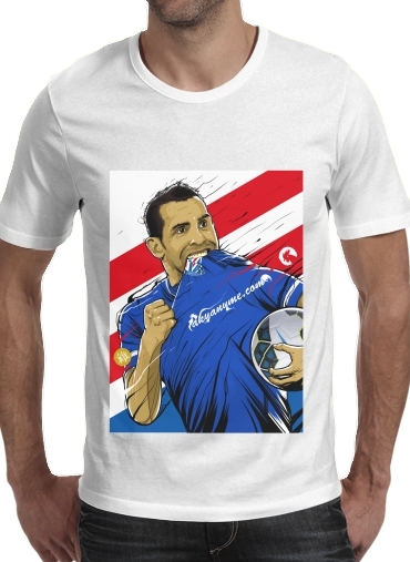 T-Shirt Manche courte cold rond Super Tevez Chinese