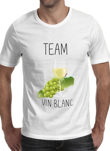 T-Shirt Manche courte cold rond Team Vin Blanc