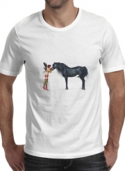 T-Shirt Manche courte cold rond La dernière licorne