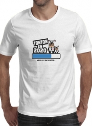 T-Shirt Manche courte cold rond Tonton en 2020 Cadeau Annonce naissance