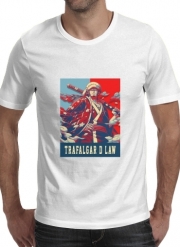 T-Shirt Manche courte cold rond Trafalgar D Law Pop Art
