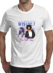 T-Shirt Manche courte cold rond whitney houston
