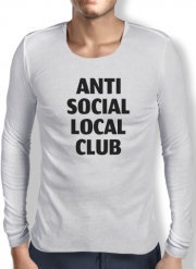 T-Shirt homme manche longue Anti Social Local Club Member