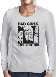 T-Shirt homme manche longue Bad girls have more fun