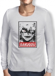 T-Shirt homme manche longue Bakugou Suprem Bad guy