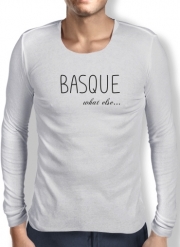 T-Shirt homme manche longue Basque What Else