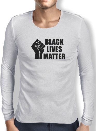 T-Shirt homme manche longue Black Lives Matter