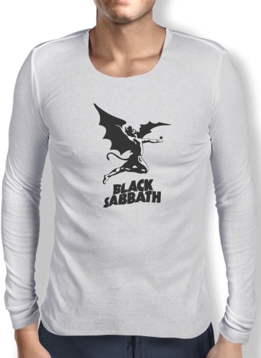 T-Shirt homme manche longue Black Sabbath Heavy Metal