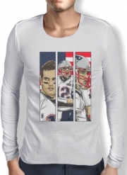 T-Shirt homme manche longue Brady Champion Super Bowl XLIX