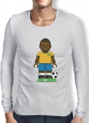 T-Shirt homme manche longue Bricks Collection: Brasil Edson
