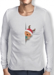 T-Shirt homme manche longue Christmas cookie