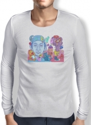 T-Shirt homme manche longue Colorful and creepy creatures