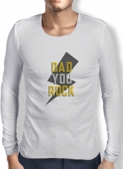 T-Shirt homme manche longue Dad rock You