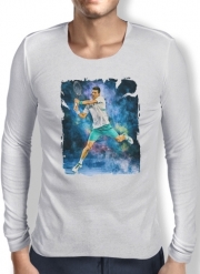T-Shirt homme manche longue Djokovic Painting art