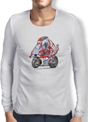 T-Shirt homme manche longue dovizioso moto gp