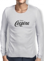 T-Shirt homme manche longue Enjoy Cocaine