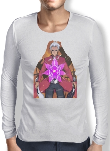 T-Shirt homme manche longue Fate Stay Night Archer