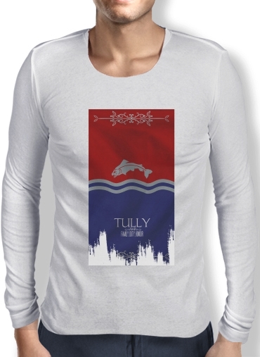 T-Shirt homme manche longue Flag House Tully