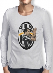 T-Shirt homme manche longue Football Stars: Carlos Tevez - Juventus