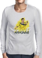 T-Shirt homme manche longue Football Stars: James Rodriguez - Colombia
