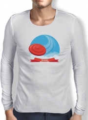 T-Shirt homme manche longue Frisbee Activity