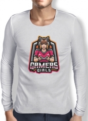 T-Shirt homme manche longue Gamers Girls