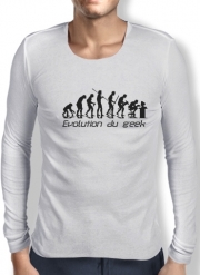 T-Shirt homme manche longue Geek Evolution