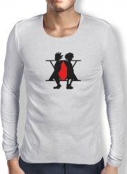 T-Shirt homme manche longue Hunter x Hunter Logo with Killua and Gon