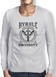 T-Shirt homme manche longue Hyrule University Hero in trainning
