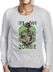 T-Shirt homme manche longue It's not zombie