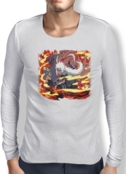 T-Shirt homme manche longue Jiraya evolution Fan Art