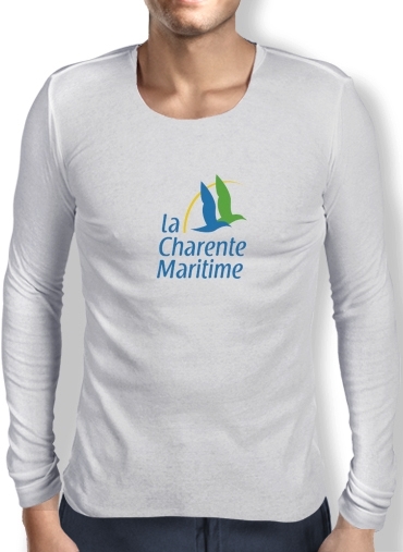 T-Shirt homme manche longue La charente maritime