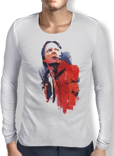 T-Shirt homme manche longue Marty Mcfly