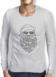 T-Shirt homme manche longue Merry Christmas COOL