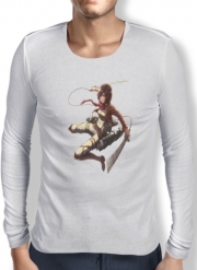 T-Shirt homme manche longue Mikasa Titan