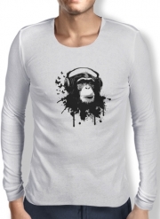 T-Shirt homme manche longue Monkey Business