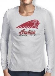 T-Shirt homme manche longue Motorcycle Indian