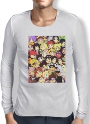T-Shirt homme manche longue Naruto Chibi Group