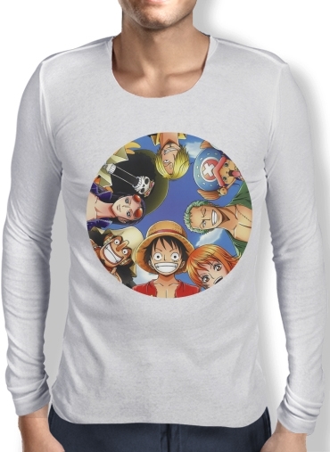 T-Shirt homme manche longue One Piece Equipage