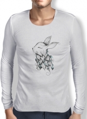 T-Shirt homme manche longue Poetic Rabbit 