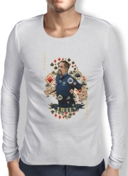 T-Shirt homme manche longue Poker: Franck Ribery as The Joker