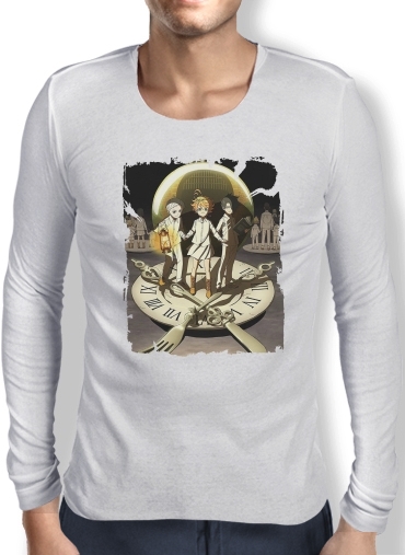 T-Shirt homme manche longue Promised Neverland Lunch time
