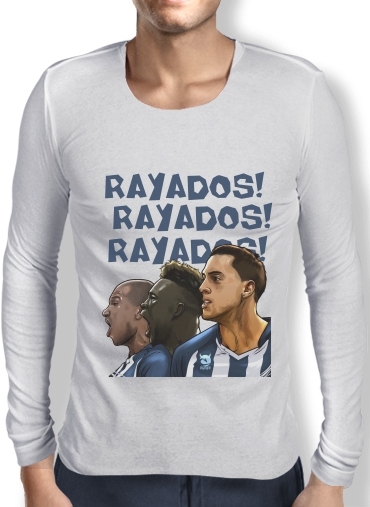 T-Shirt homme manche longue Rayados Tridente